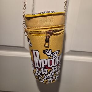 Popcorn Bucket Crossbody Purse